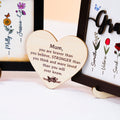 Personalize First Mom Now Grandma Sign, Mother's Day Gift, Custom Grandma's Garden Sign, Birth Month Flowers Sign, Gift for Mom and Grandma MX01 - Kindlytoys