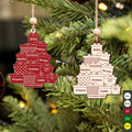 Personalized Family Christmas Ornament, Custom Christmas Tree Ornament with Family Names CF705 - Kindlytoys