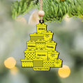 Personalized Family Christmas Ornament, Custom Christmas Tree Ornament with Family Names CF705 - Kindlytoys