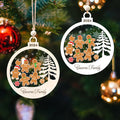 Personalized Family Christmas Ornaments, Gingerbread Ornament For Family CF222 - Kindlytoys