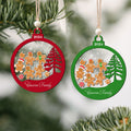 Personalized Family Christmas Ornaments, Gingerbread Ornament For Family CF222 - Kindlytoys