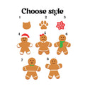 Personalized Family Christmas Ornaments, Gingerbread Ornament For Family CF222 - Kindlytoys