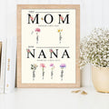 Personalized Grandma's Garden Sign,