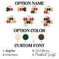 Personalized Puzzle Family Ornament, Christmas Ornament, Custom Ornament CF203 - Kindlytoys
