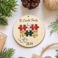 Personalized Puzzle Family Ornament, Christmas Ornament, Custom Ornament CF203 - Kindlytoys