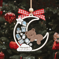 Baby's 1st Christmas Ornament 2024, Personalized Babies First Christmas Ornament CF85 - Kindlytoys