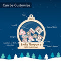 Baby's First Christmas Ornament 2024, Custom 4D Shake Babies Ornament CF17 - Kindlytoys