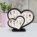 Birth Flower Sign Gifts For Mom, Personalized 