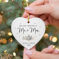 Custom Mr and Mrs Ornament