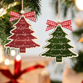 Custom 3D Christmas Tree Ornament, Family Names Ornament, Christmas Gift Tag CF168 - Kindlytoys