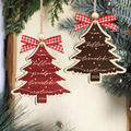 Custom 3D Christmas Tree Ornament, Family Names Ornament, Christmas Gift Tag CF168 - Kindlytoys