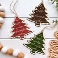 Custom 3D Christmas Tree Ornament, Family Names Ornament, Christmas Gift Tag CF168 - Kindlytoys