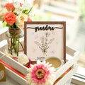 Custom Birth Month Flowers Sign, First Mom Now Grandma Gift, Unique Mothers Day Gift, Personalized Gift for Mom and Grandma MS22 - Kindlytoys