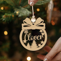 Custom Christmas Name Tag, Personalized Christmas Hanging Stocking Name Tag KT36 - Kindlytoys
