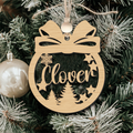 Custom Christmas Name Tag, Personalized Christmas Hanging Stocking Name Tag KT36 - Kindlytoys