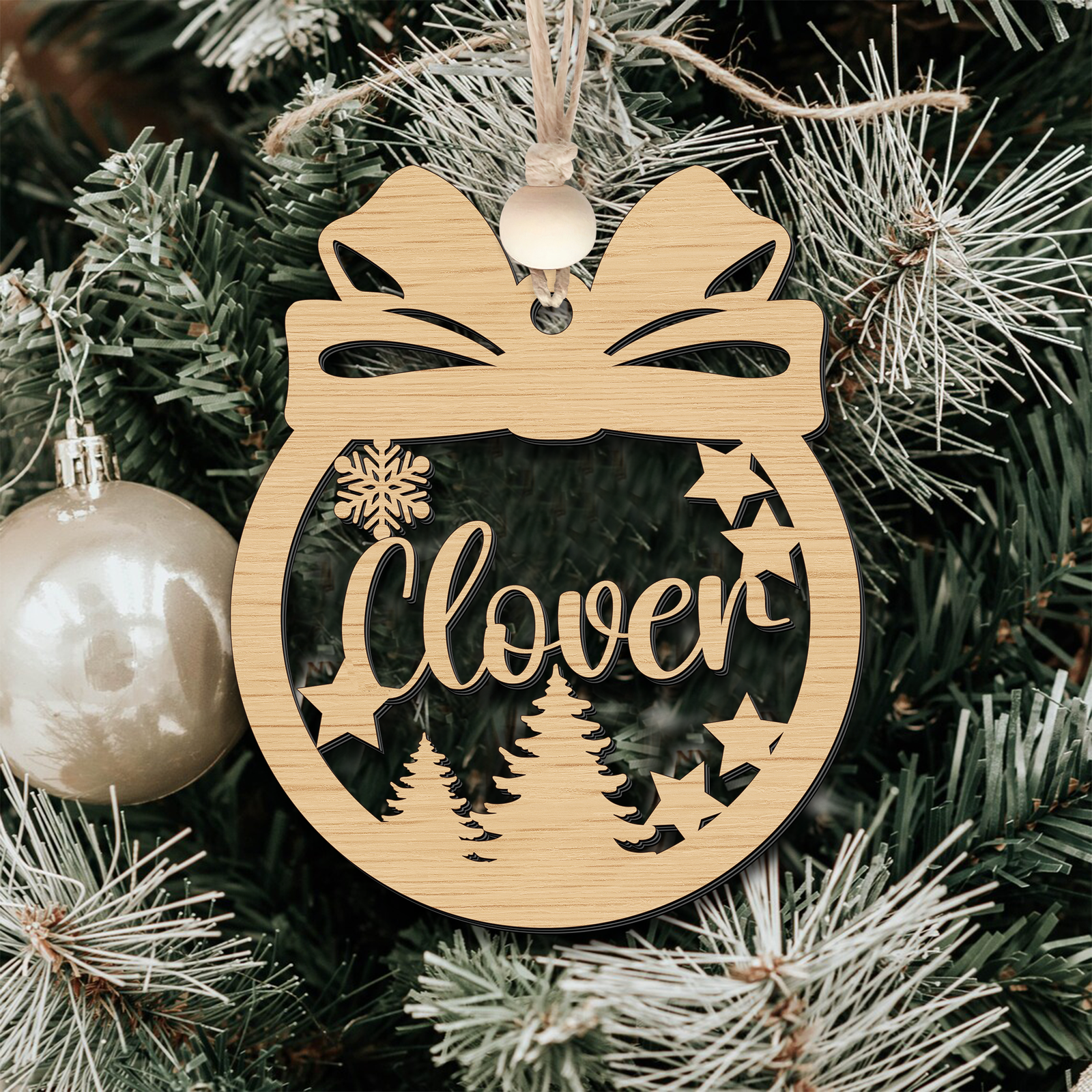 Custom Christmas Name Tag, Personalized Christmas Hanging Stocking Name Tag KT36 - Kindlytoys