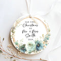 Custom Couple Ornament Gift, Ornament Engagement Gift For Newly Engaged Couple CX03-44 - Kindlytoys
