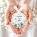 Custom Couple Ornament Gift, Ornament Engagement Gift For Newly Engaged Couple CX03-44 - Kindlytoys