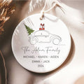 Custom Family Christmas Ornament, Personalised Family Christmas Keepsake CX03 - Kindlytoys