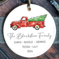 Custom Family Christmas Ornament, Personalised Family Christmas Keepsake CX03 - Kindlytoys