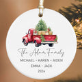 Custom Family Christmas Ornament, Personalised Family Christmas Keepsake CX03 - Kindlytoys