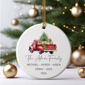 Custom Family Christmas Ornament, Personalised Family Christmas Keepsake CX03 - Kindlytoys