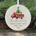 Custom Family Christmas Ornament, Personalised Family Christmas Keepsake CX03 - Kindlytoys