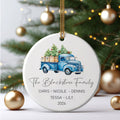 Custom Family Christmas Ornament, Personalised Family Christmas Keepsake CX03 - Kindlytoys