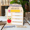 Custom First Day Last Day of School Interchangeable Sign SS59 - Kindlytoys