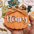 Custom Halloween Tags, Halloween Decor, Boo Bag Tags, Boo Basket, Halloween Name Tags HX07 - Kindlytoys