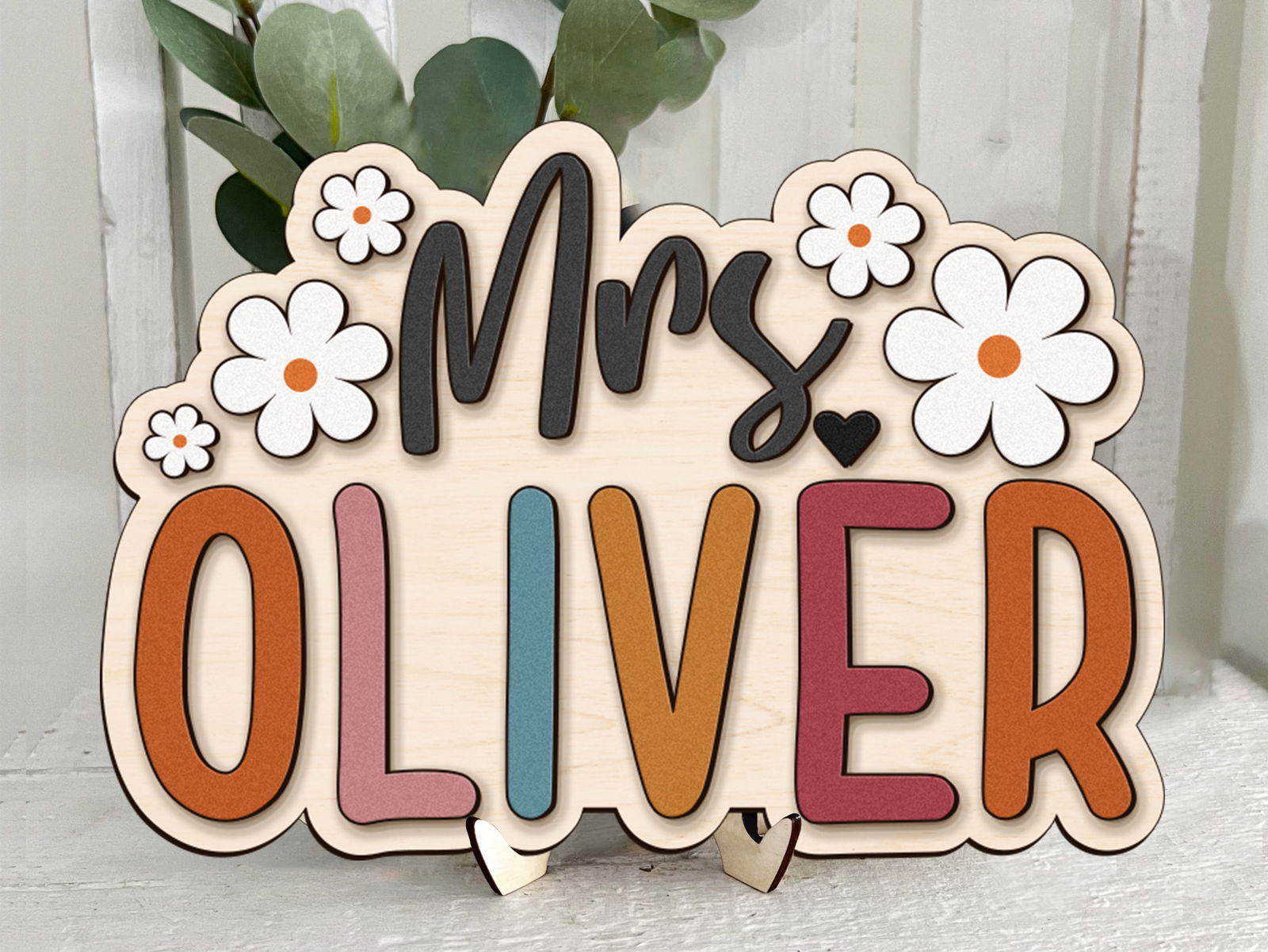 Custom Teacher Door Sign For Classroom DT04 - Kindlytoys