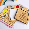 Custom Teacher Sticky Note Holder, Personalized Gift for Teacher, Teacher Appreciation Gift, Sticky Note Pad Holder SN08 - Kindlytoys