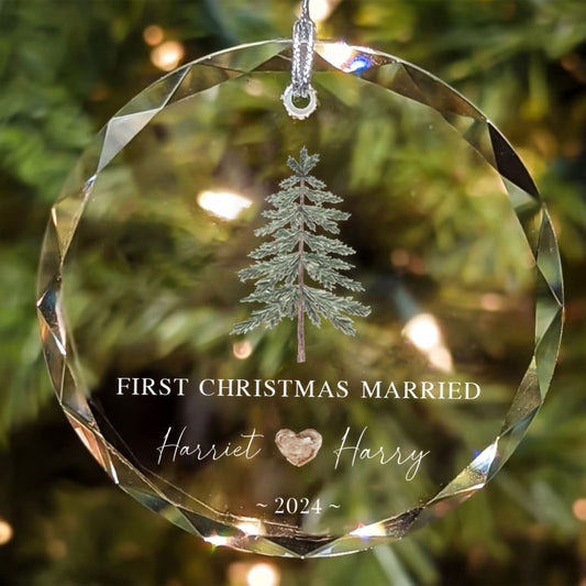 Custom Wedding Christmas Tree Ornament, Custom Location Map Wedding Ornament, Married Ornament, Wedding Ornament, Personalized Ornament Wedding GX05-17 - Kindlytoys