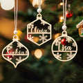 Customized Wooden Name Tags for Place Setting, Christmas Stocking Name Tags KT33 - Kindlytoys