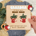 DIY Painted Mother's Day Handprint Wooden Sign Gift, You Are Hands Down The Berry Best Sign, Gift for Mommy MF02 - Kindlytoys