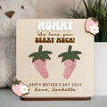 DIY Painted Mother's Day Handprint Wooden Sign Gift, You Are Hands Down The Berry Best Sign, Gift for Mommy MF02 - Kindlytoys