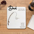 Fishing Wooden Handprint Board, Fathers Day Gift, Handprint Sign For Father's Day, Gift ideas for dad SH01 - Kindlytoys