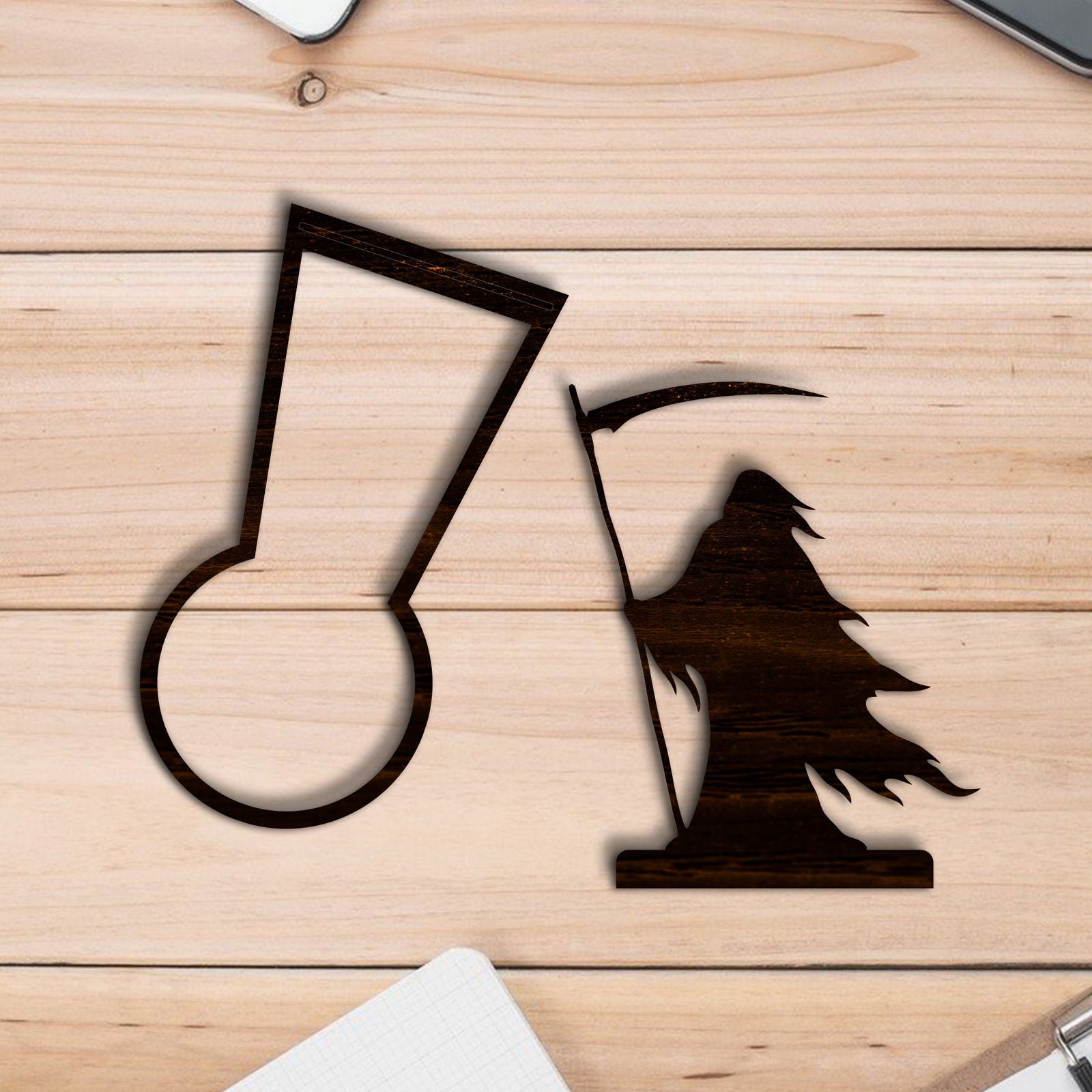 Halloween Candle Holder – Spooky Tealight Shadow Caster for Haunting Decor TV01 - Kindlytoys