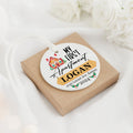 Housewarming Gifts for New House Ornament, Personalized First Christmas in Our New Home Ornament, Custom House Address Christmas Ornament, Personalized New Home Ornament, Couples New Home Ornament CX01-7 - Kindlytoys