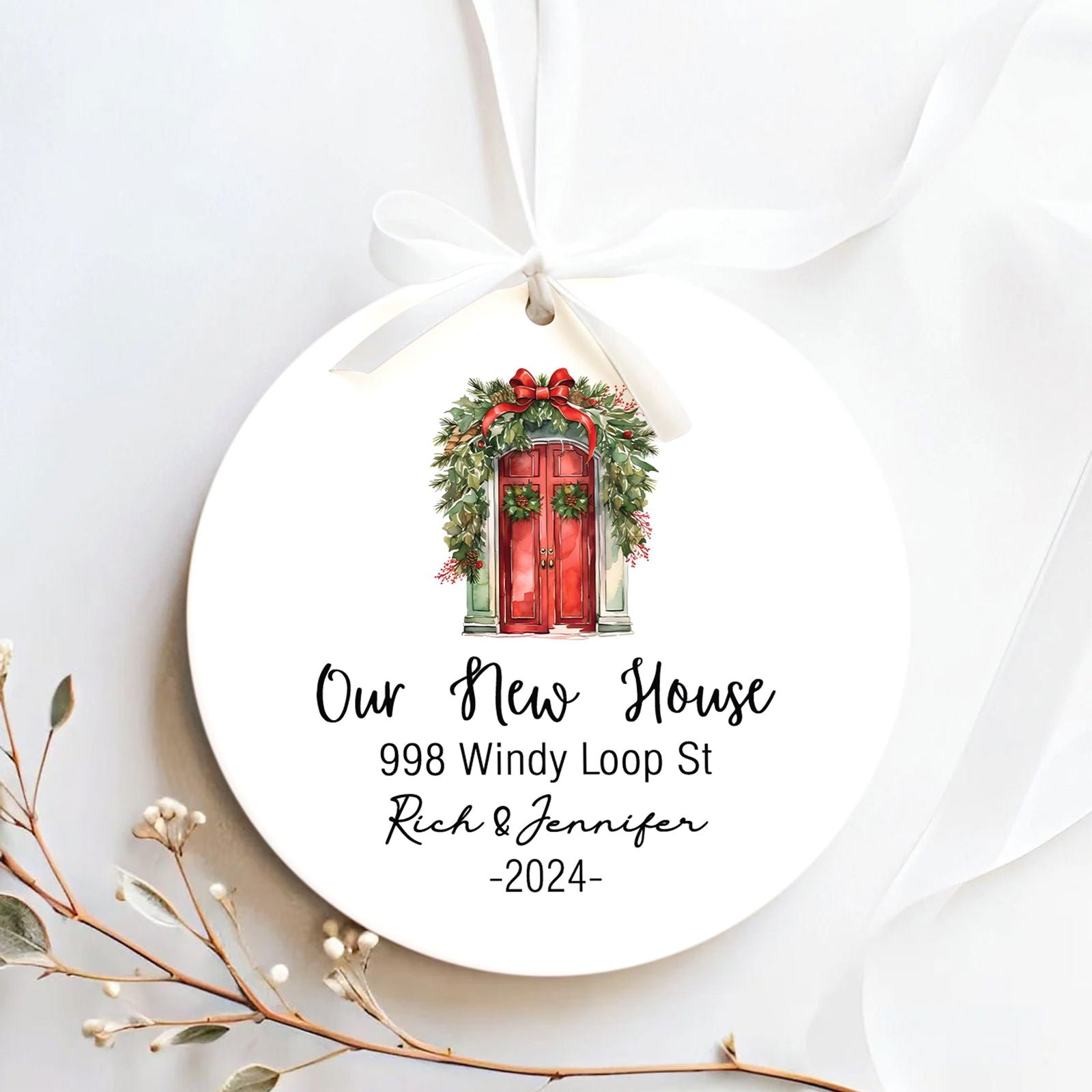 New Home Ornament 2024, House Warming Ornament Gifts, New House New Beginning 2024, New Home Gifts for Home, New Home Owners Gift Idea CX03-6 - Kindlytoys
