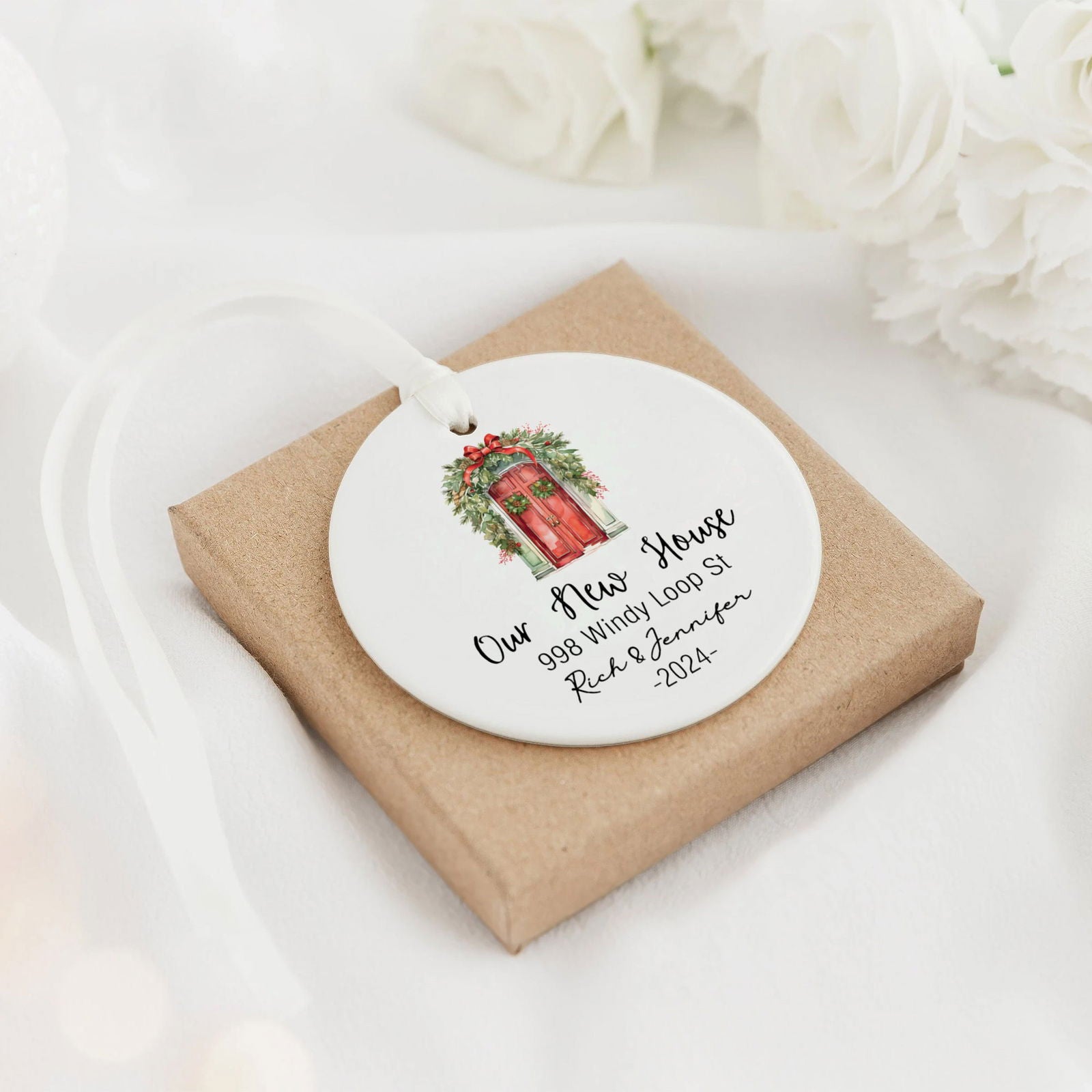 New Home Ornament 2024, House Warming Ornament Gifts, New House New Beginning 2024, New Home Gifts for Home, New Home Owners Gift Idea CX03-6 - Kindlytoys