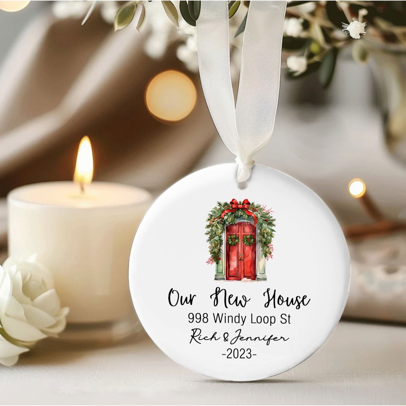 New Home Ornament 2024, House Warming Ornament Gifts, New House New Beginning 2024, New Home Gifts for Home, New Home Owners Gift Idea CX03-6 - Kindlytoys