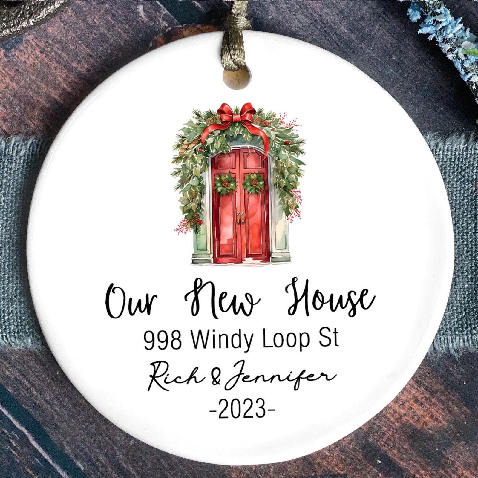 New Home Ornament 2024, House Warming Ornament Gifts, New House New Beginning 2024, New Home Gifts for Home, New Home Owners Gift Idea CX03-6 - Kindlytoys