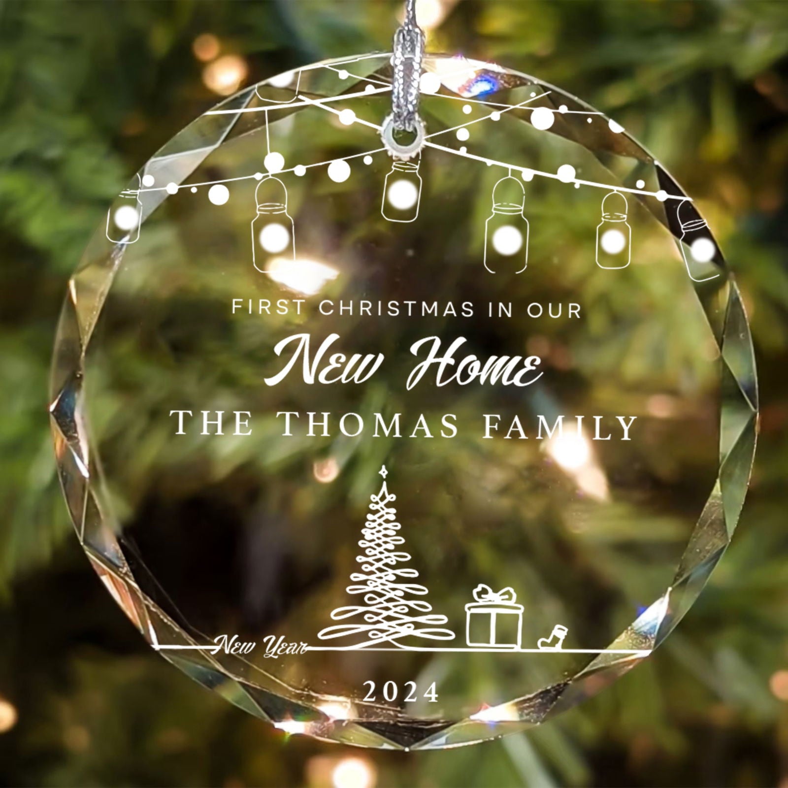 New Home Ornament, House Warming Gifts, First Christmas in Our New Home, Gifts Ideas for New House Decoration GX06-24 - Kindlytoys