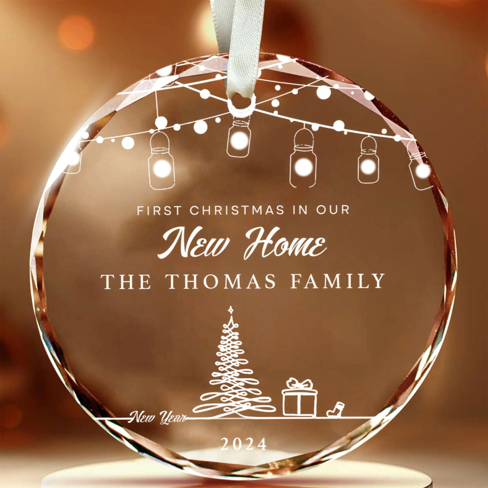 New Home Ornament, House Warming Gifts, First Christmas in Our New Home, Gifts Ideas for New House Decoration GX06-24 - Kindlytoys