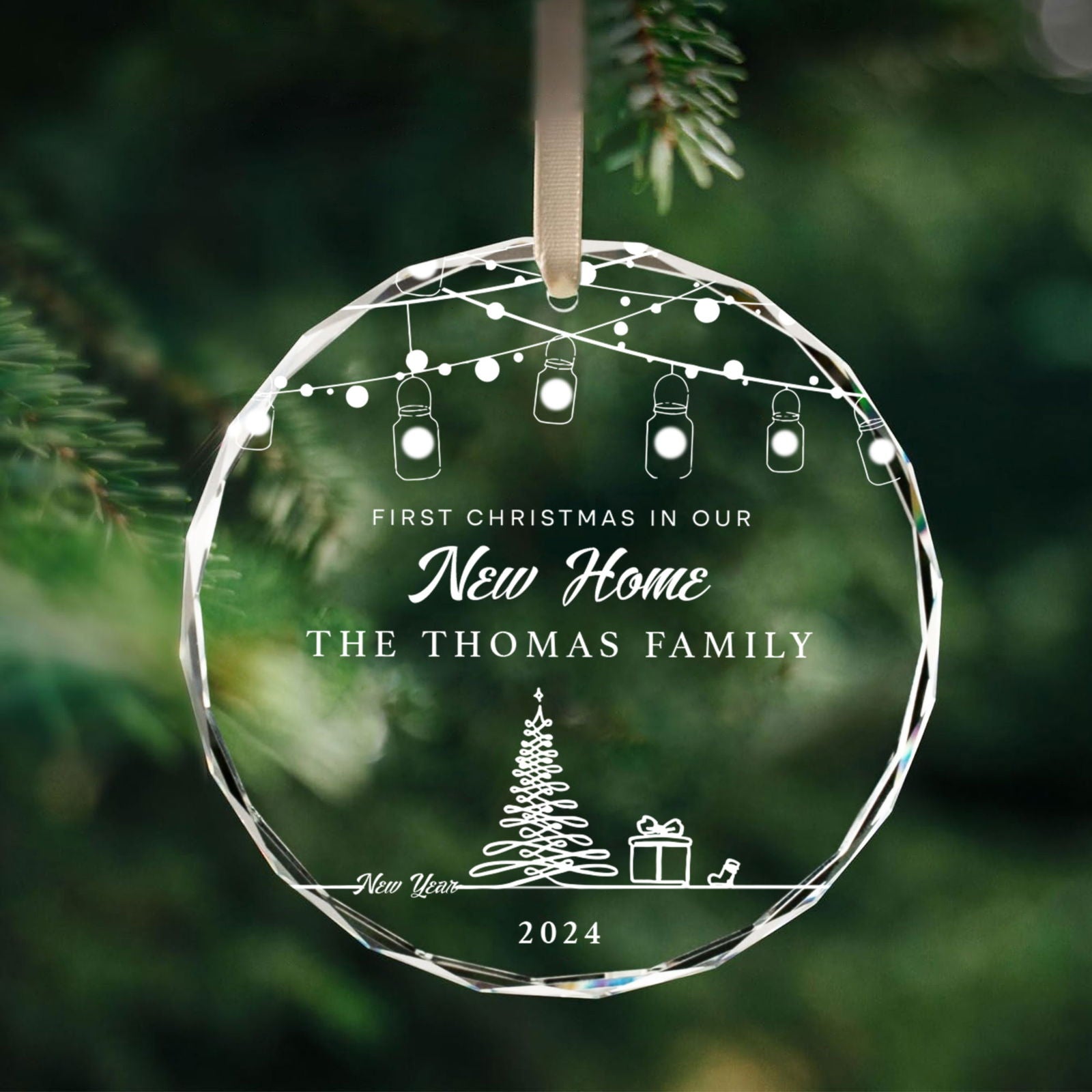 New Home Ornament, House Warming Gifts, First Christmas in Our New Home, Gifts Ideas for New House Decoration GX06-24 - Kindlytoys