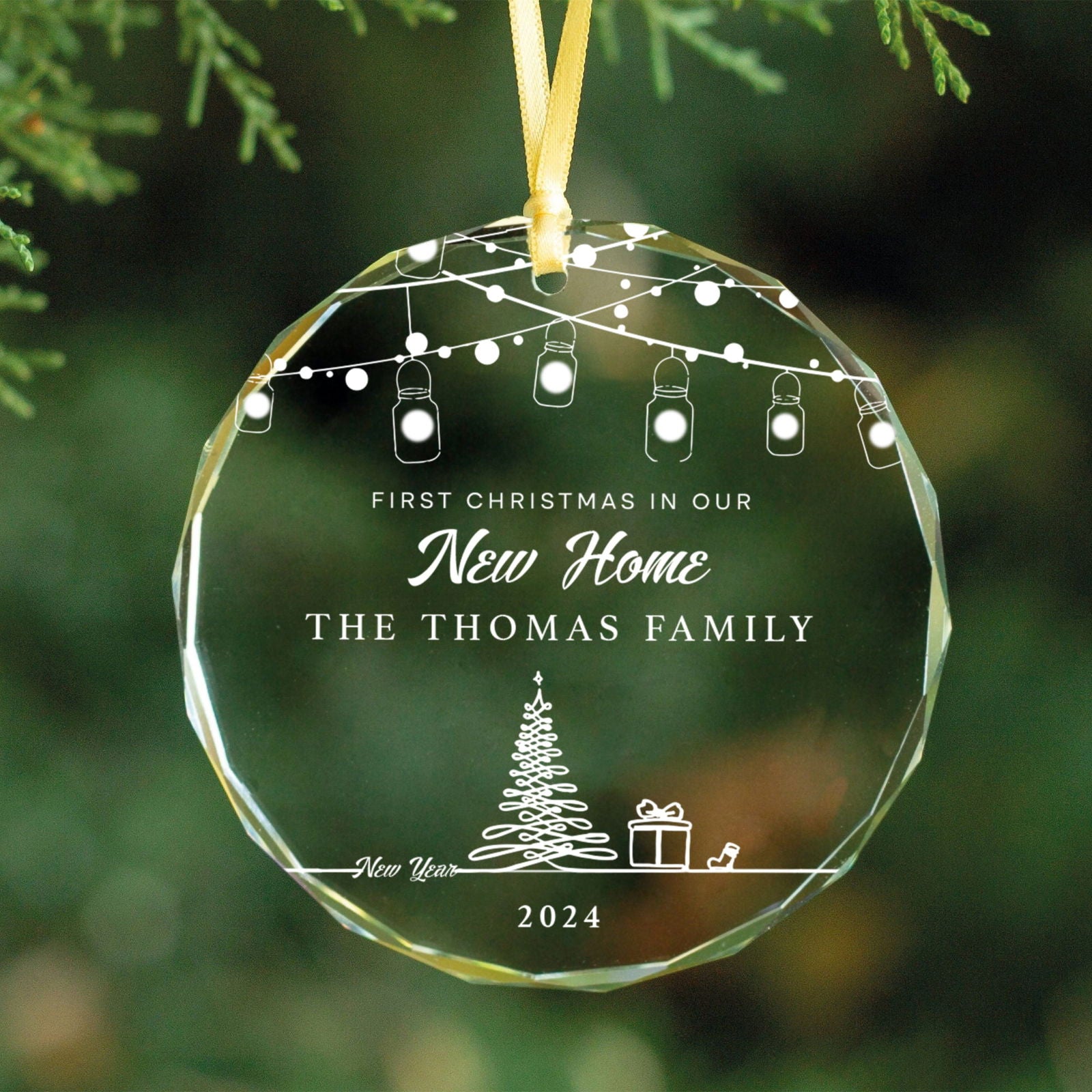 New Home Ornament, House Warming Gifts, First Christmas in Our New Home, Gifts Ideas for New House Decoration GX06-24 - Kindlytoys