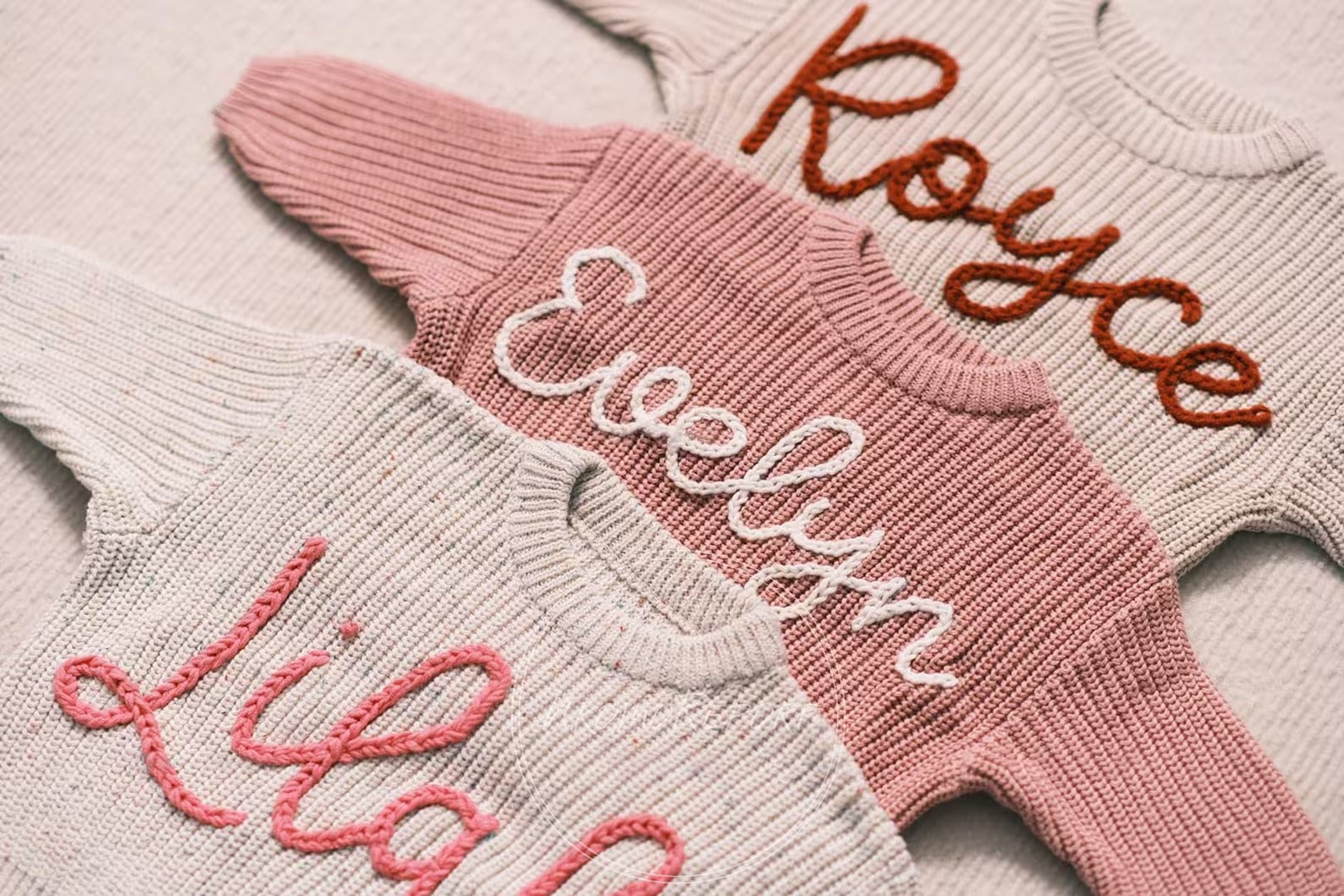 Personalized Baby Sweater With Name