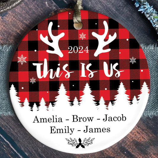 Personalized Family Ornament