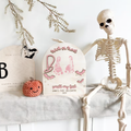 Personalized Baby's First Halloween Keepsake DIY Footprint Art FT23 - Kindlytoys
